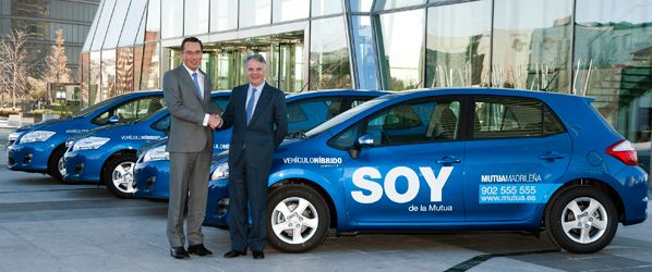 Toyota Auris HSD, el coche de la Mutua Madrileña 