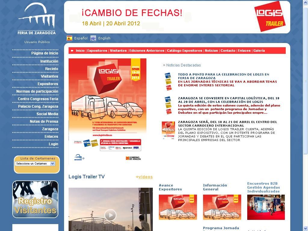 A punto la Feria logística de Zaragoza
