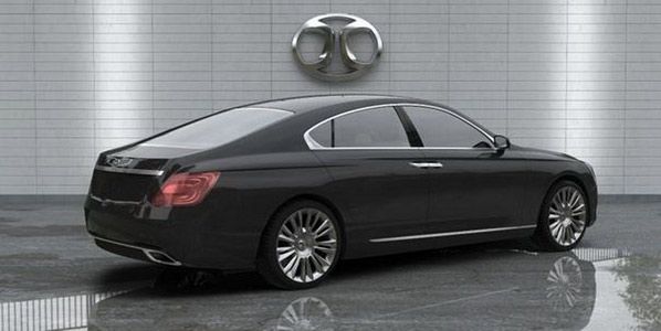 BAIC C80K, la gran berlina de lujo china