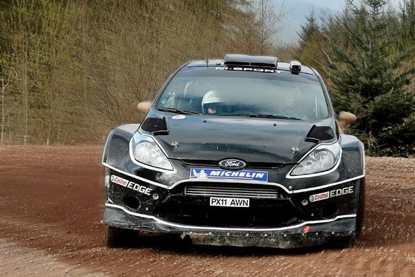 Dani Sordo probó el Ford Fiesta WRC Dani Sordo probó el Ford Fiesta WRC