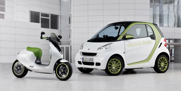 Smart nos enseña su scooter eléctrico Smart nos enseña su scooter eléctrico