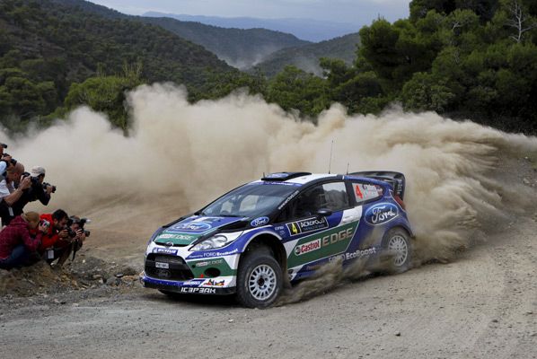 Solberg, mejor tiempo, elige salir atrás Solberg, mejor tiempo, elige salir atrás