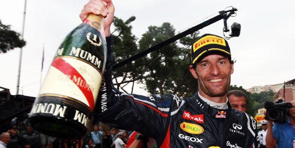 Webber, príncipe de Mónaco… y Alonso, del Mundial Webber, príncipe de Mónaco… y Alonso, del Mundial