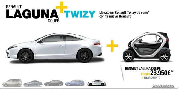 Cómprate un Renault y te regalan un Twizy 