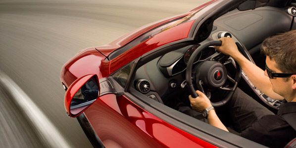McLaren MP4-12C Spider, emoción al aire libre