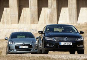Citroën DS5 2.0 HDI 160 Sport aut vs Volkswagen CC 2.0 TDI 170 DSG 