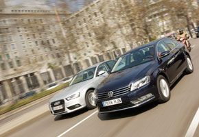 Audi A4 2.0 TDI  vs VW Passat 2.0 TDI 