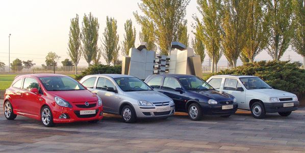 Opel Corsa, 30 años de historia