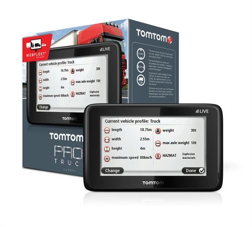 TomTom presenta el GPS 5150 Pro Truck Live