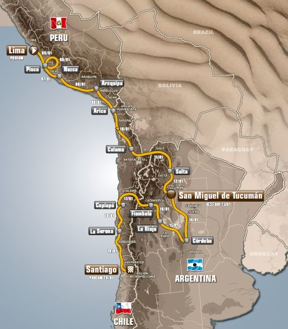 Todo listo para el Dakar, la prueba más dura para cualquier vehículo y piloto