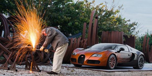 Bugatti Veyron Grand Sport Bernar Venet