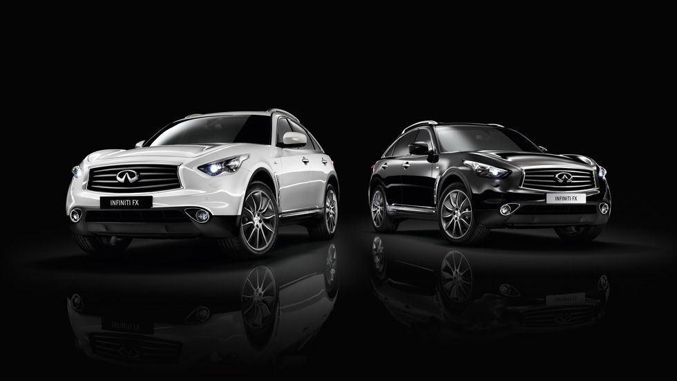Infiniti FX Black and White Edition, el FX más lujoso