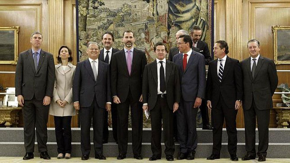 Anfac presenta su 'Plan 3 millones' al Príncipe