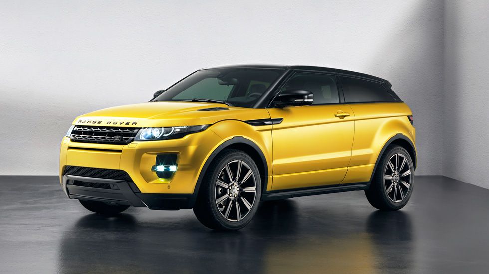 Range Rover Evoque ‘Sicilian Yellow’,novedad en Barcelona