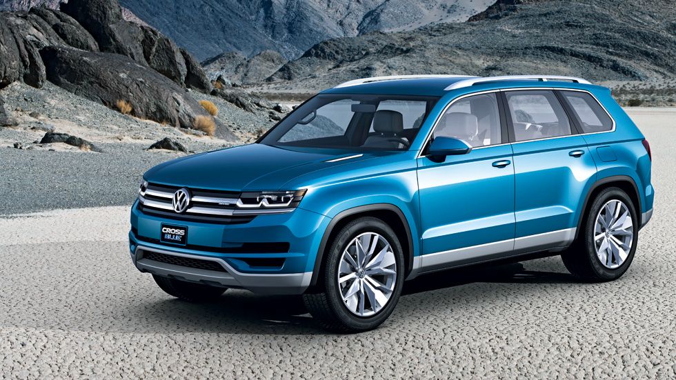 Volkswagen CrossBlue, SUV híbrido enchufable Volkswagen CrossBlue, SUV híbrido enchufable