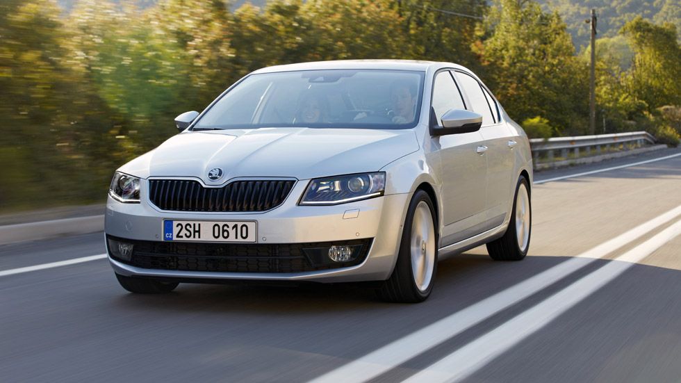 Conducimos el Skoda Octavia III, progresión geométrica