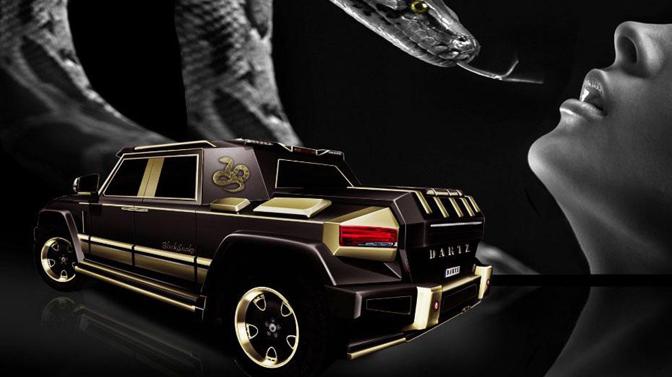 Dartz Black Snake, el coche del año de la serpiente