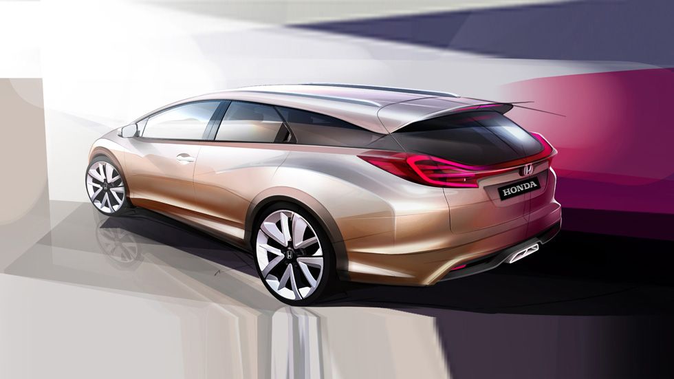 Honda Civic Wagon, para familias futuristas...