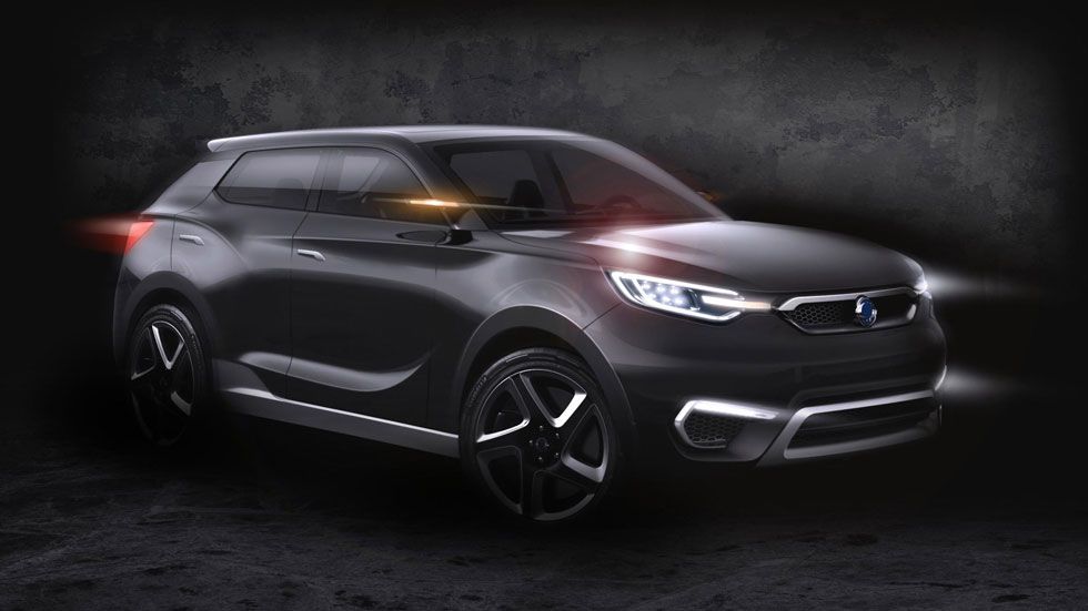 SsangYong SIV-1 Concept, prototipo crossover para Ginebra