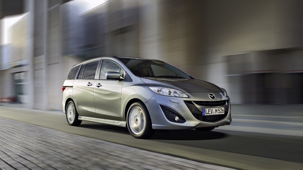 Mazda 5, más seguro y confortable