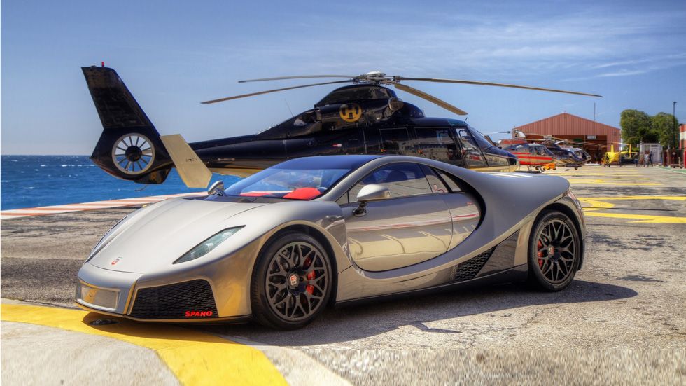 GTA Spano, espectáculo español a 925 caballos