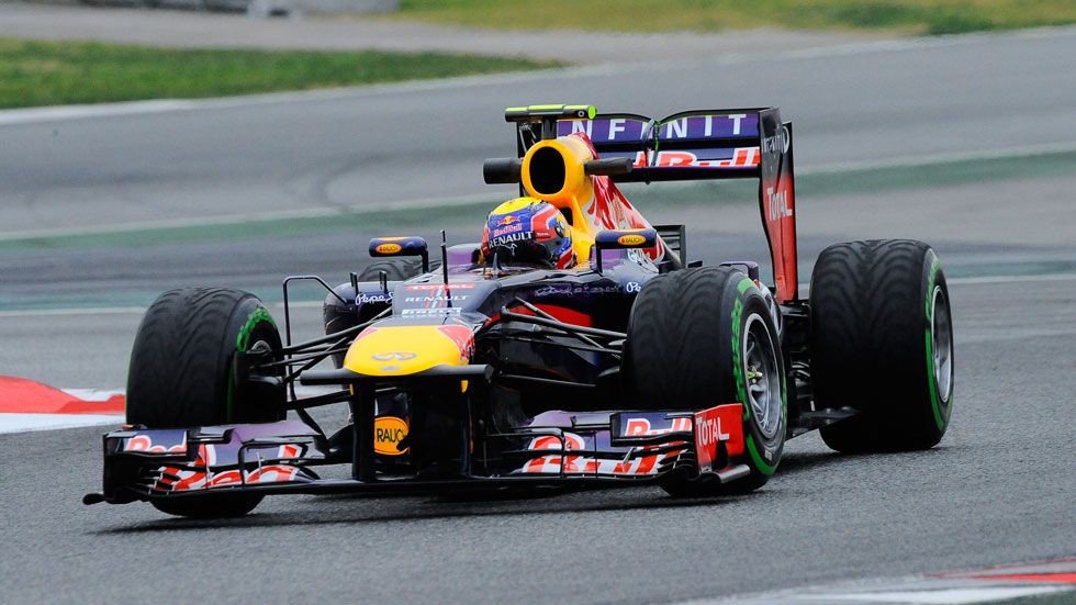 F1 Montmeló, día 5: Webber, mejor tiempo con la pista secándose