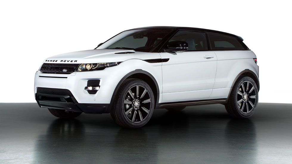 Range Rover Evoque Black Design Pack, para abril de 2013