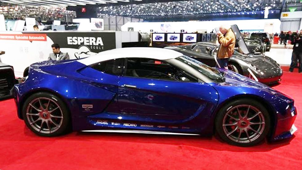 Sbarro Réact'EV, un brutal deportivo híbrido hecho por estudiantes