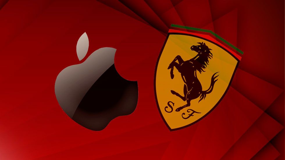 Ferrari y Apple se alían