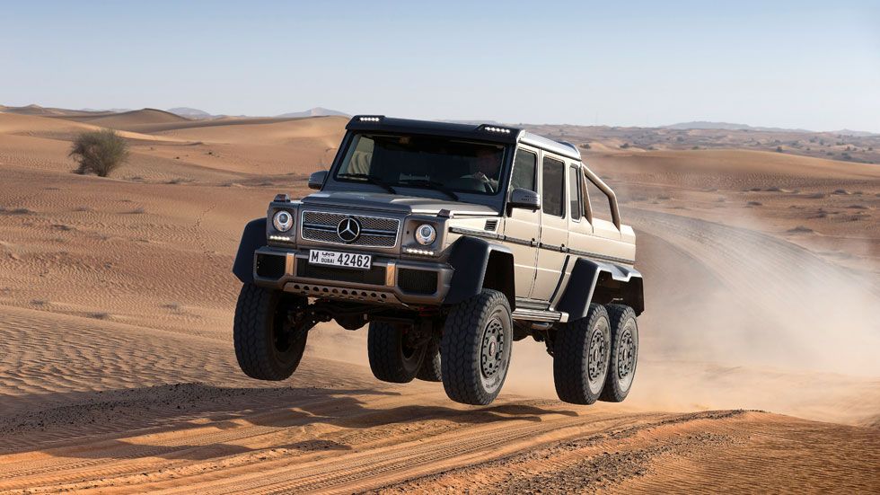 Mercedes G63 AMG 6x6: abran paso al rey