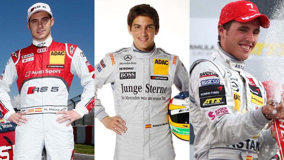 Molina, Merhi y Juncadella: tres españoles en el DTM