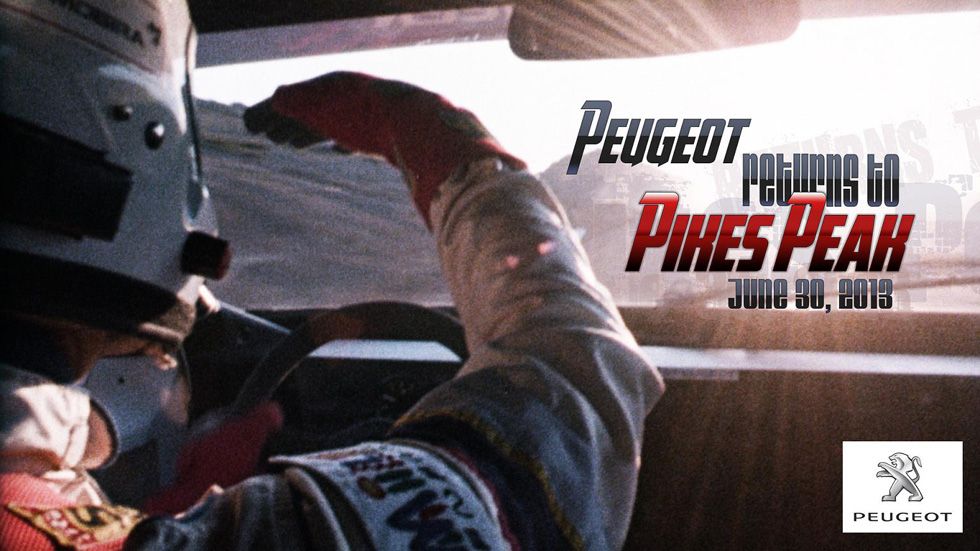 Peugeot vuelve al Pikes Peak con Sébastien Loeb