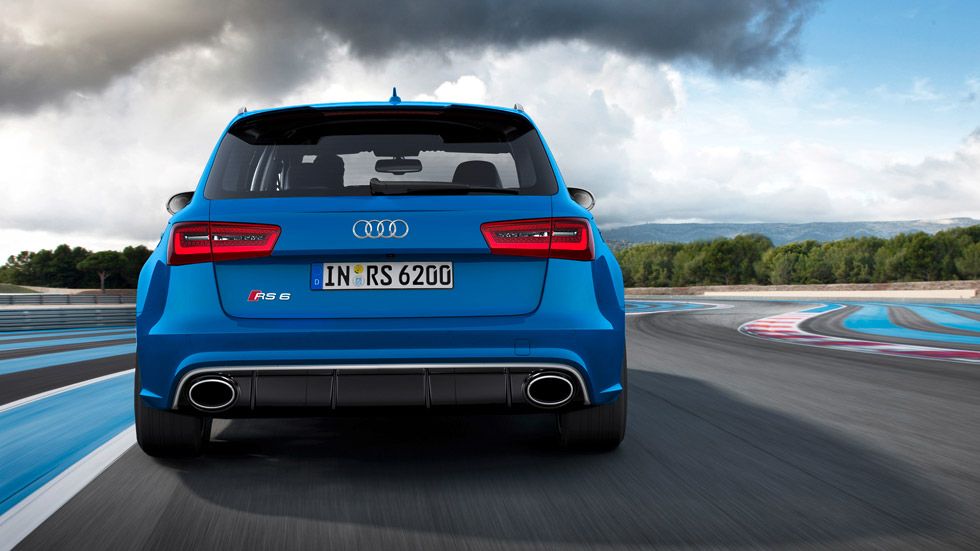Contacto: Audi RS6, musculatura funcional