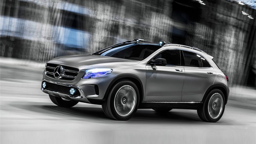 Mercedes Concept GLA: el Evoque y el Q3, sus rivales