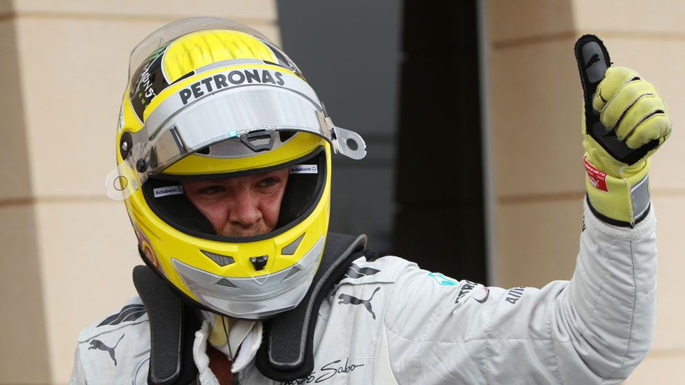 GP Baréin 2013: Rosberg se hace con la 'pole' en Sakhir