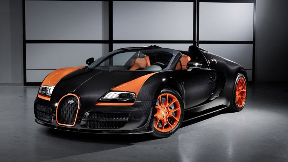 Bugatti Veyron Grand Sport Vitesse World Record, cabrio volador