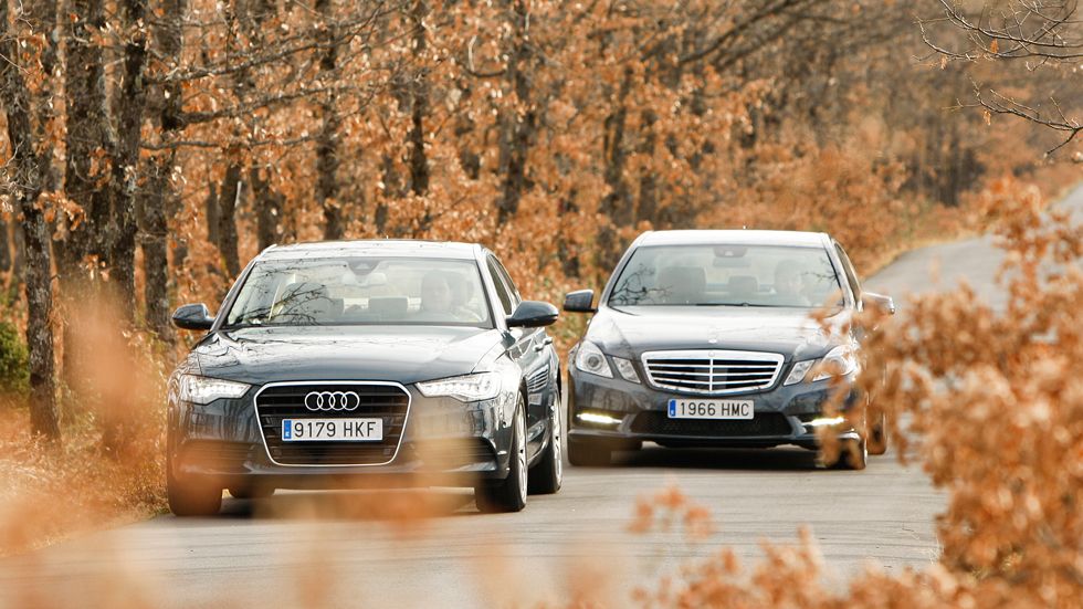 Comparativa: Audi A6 Hybrid vs Mercedes E 300 BlueTec Hybrid