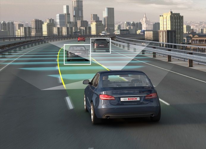 Bosch, un millón de sensores de radar