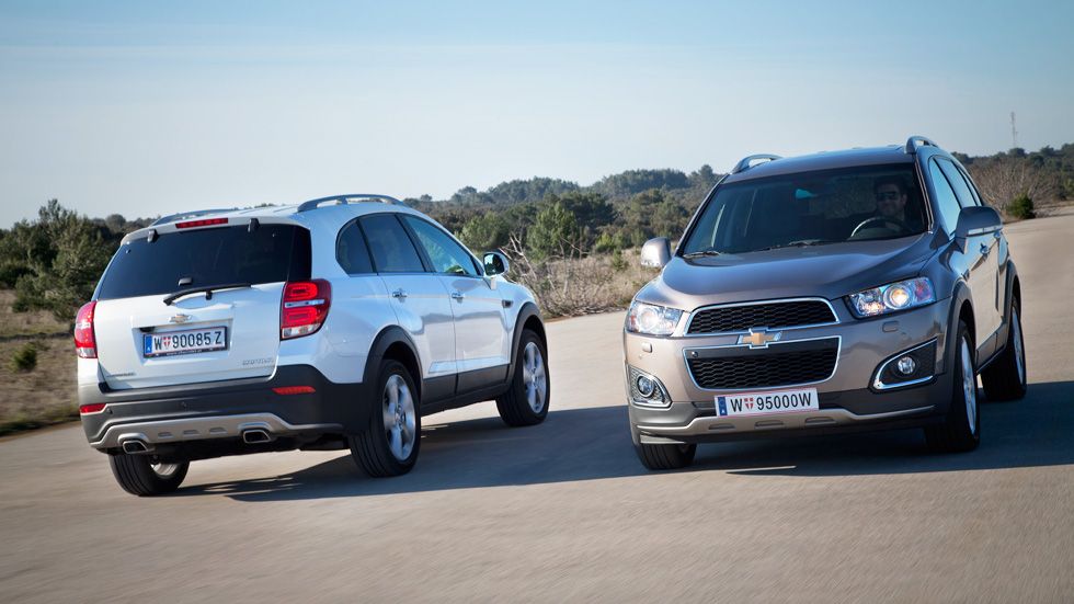Nuevo Chevrolet Captiva 2013, desde 22.615 euros