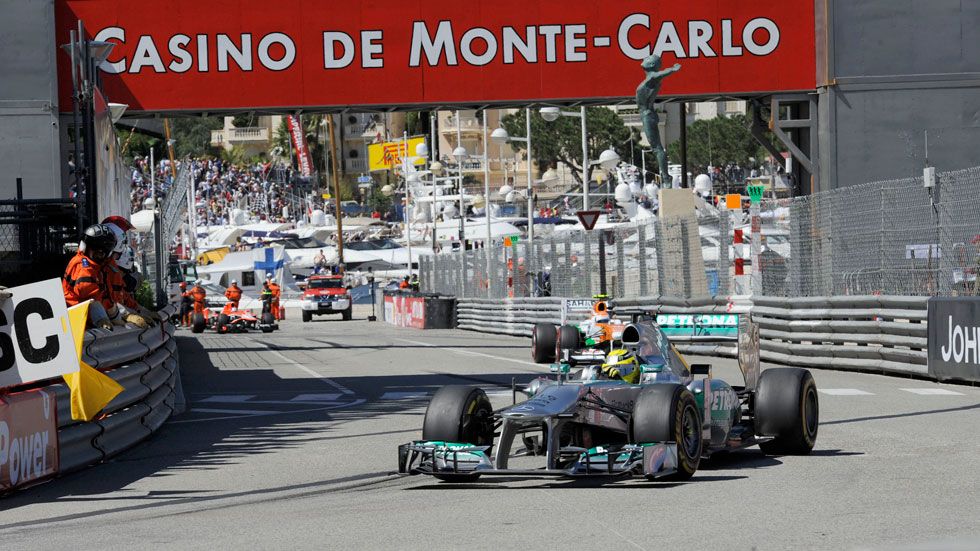 GP Mónaco: Tercera 'pole' consecutiva para Rosberg