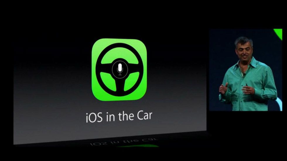 iOS 7 de Apple se controlará desde la pantalla del coche