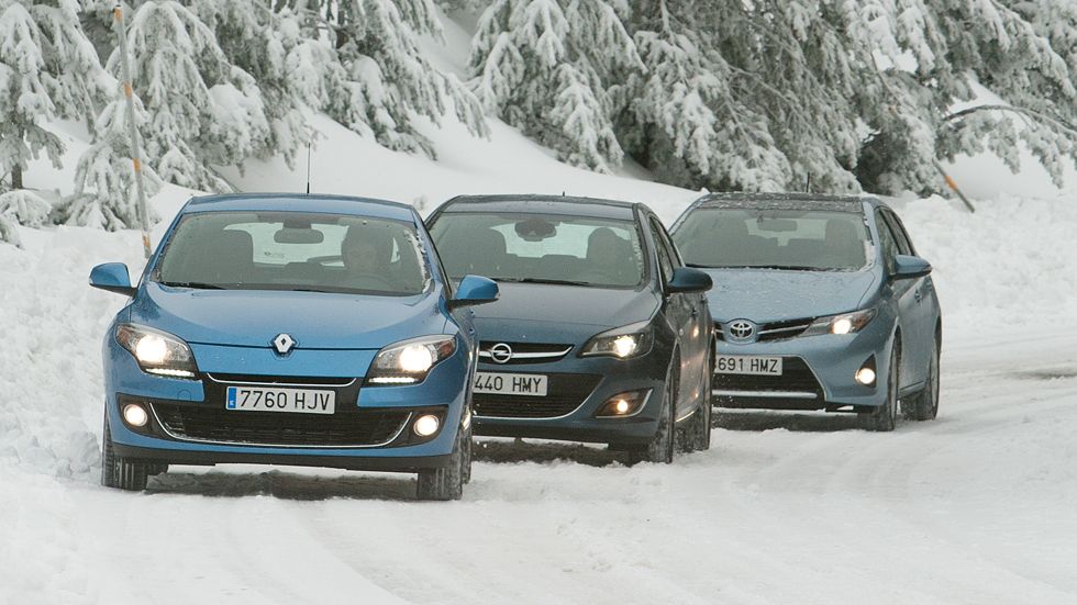 Comparativa: Opel Astra vs Toyota Auris y Renault Mégane