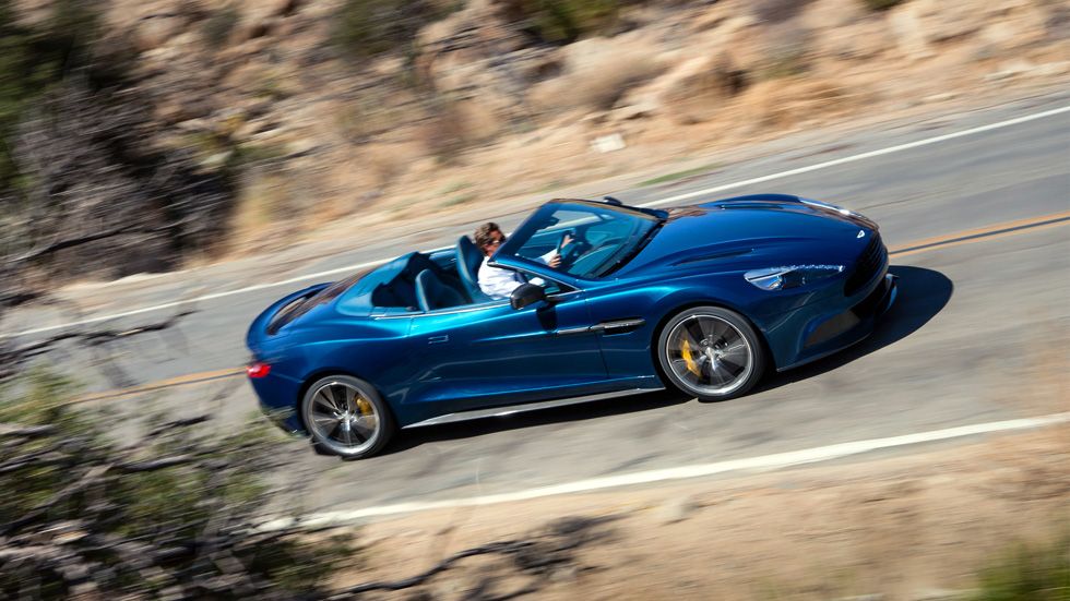 Aston Martin Vanquish Volante, puro arte a cielo descubierto