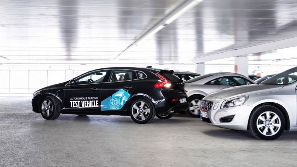 Volvo y el coche que aparca solo
