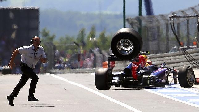La FIA reduce la velocidad de 100 a 80 km/h en el 'pit lane'