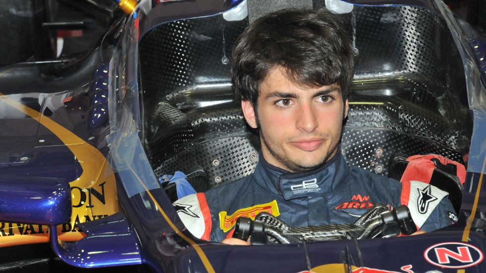 Carlos Sainz Jr. se subirá al Red Bull y al Toro Rosso en Silverstone