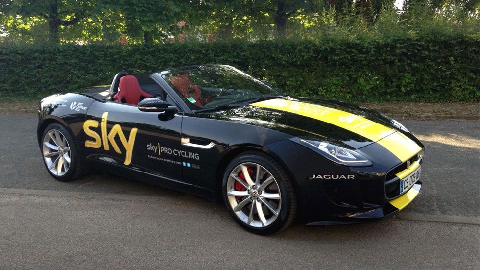 El ganador del Tour de Francia se lleva un Jaguar F-Type a casa