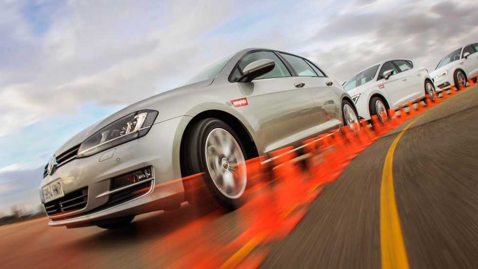 Comparativa: Volkswagen Golf vs Seat León y Audi A3