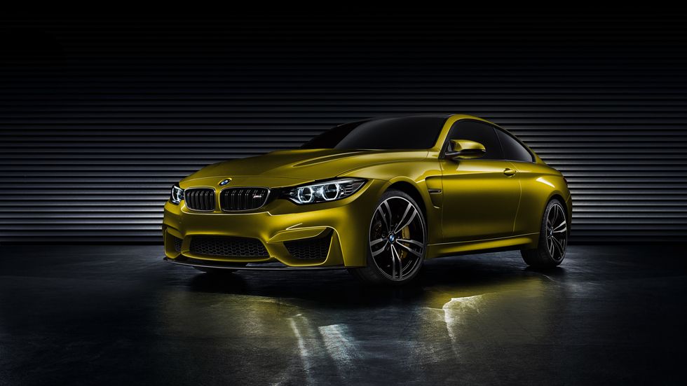 BMW M4 Coupé Concept con motor central