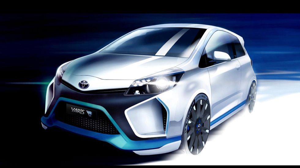 Toyota Yaris Hybrid-R Concept, pequeño híbrido deportivo